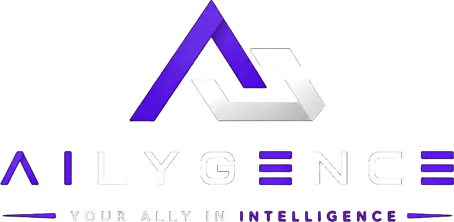Official Ailygence Centered Brand Mark