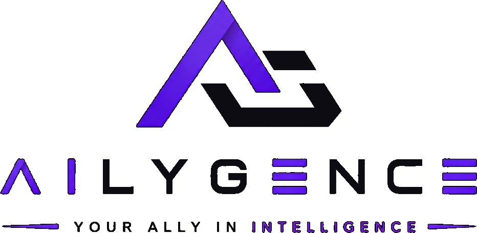 Official Ailygence Centered Brand Mark